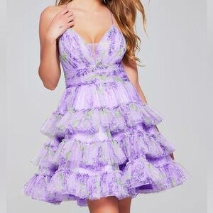 Jovani Hot Pink 39880 Dress